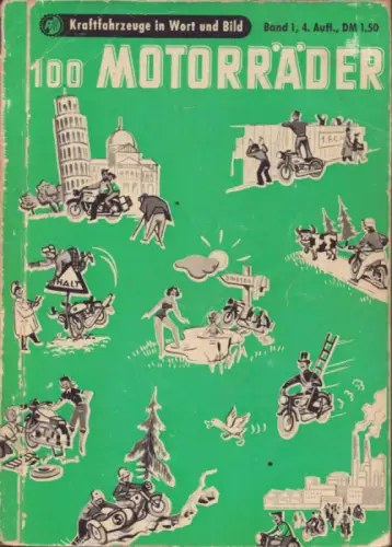 Motorkatalog 100 Motorräder Band 1 1954