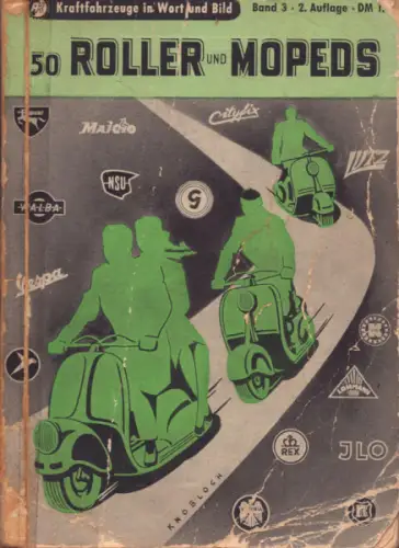 Motorkatalog 50 Roller und Mopeds Band 3 1953