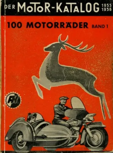 Motorkatalog 100 Motorräder Band 1 1955/56