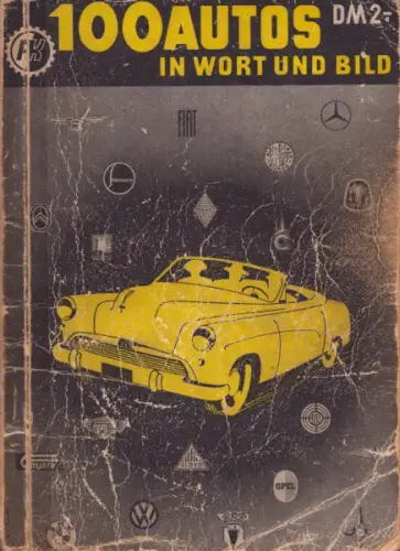 Motorkatalog 100 Autos Band 2 1952