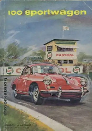 Motorkatalog 100 Sportwagen Band 13 1962