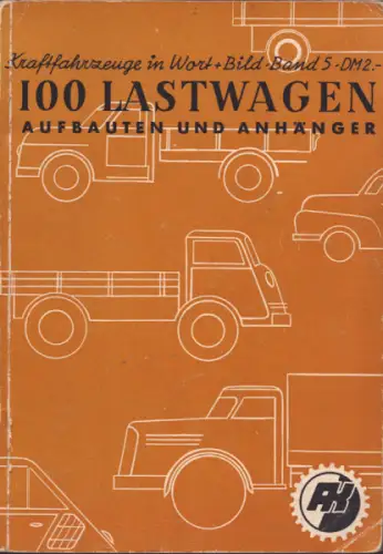 Motorkatalog 100 Lastwagen Band 5 1955