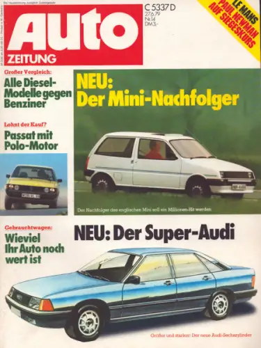 Auto Zeitung 1979 Heft 14