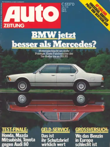 Auto Zeitung 1979 Heft 16