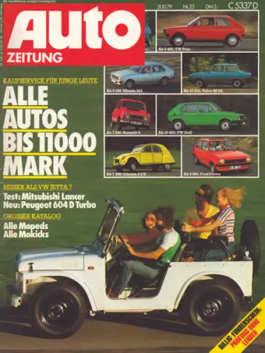 Auto Zeitung 1979 Heft 23