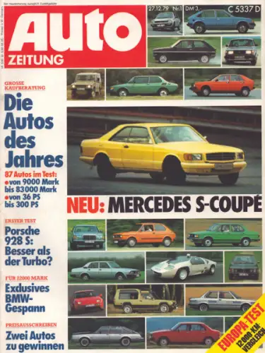 Auto Zeitung 1980 Heft 1