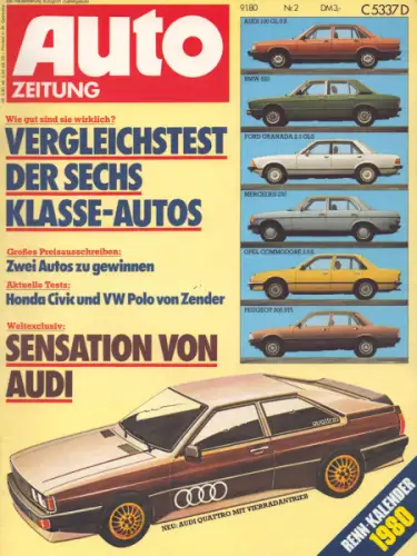 Auto Zeitung 1980 Heft 2