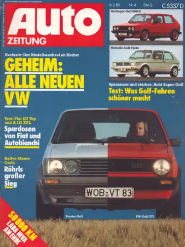 Auto Zeitung 1980 Heft 4
