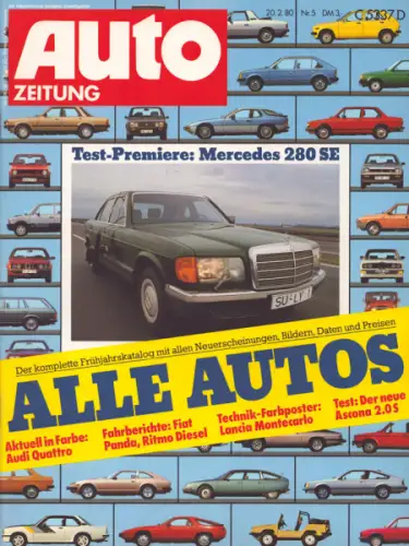 Auto Zeitung 1980 Heft 5