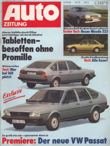 Auto Zeitung 1980 Heft 23