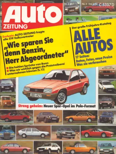Auto Zeitung 1981 Heft 5