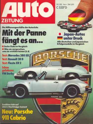 Auto Zeitung 1982 Heft 4
