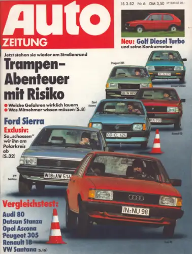 Auto Zeitung 1982 Heft 6