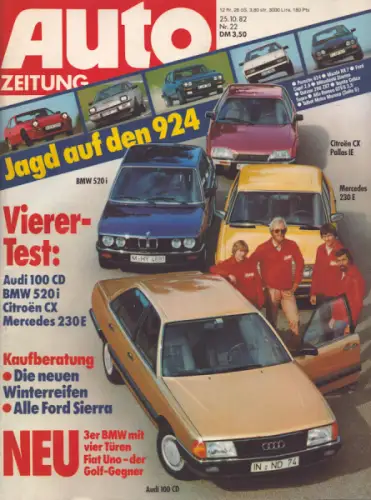Auto Zeitung 1982 Heft 22