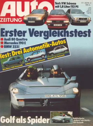 Auto Zeitung 1983 Heft 2