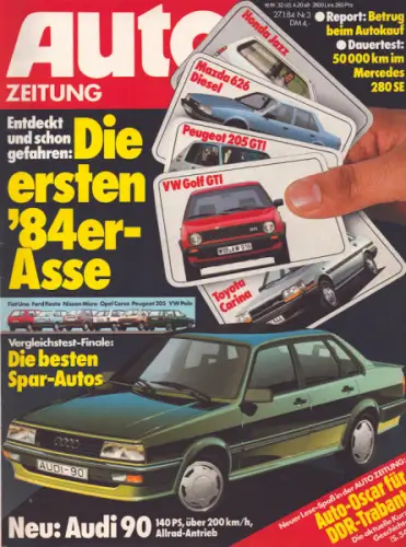 Auto Zeitung 1984 Heft 3
