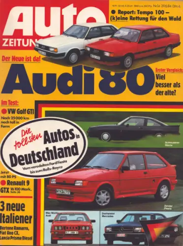 Auto Zeitung 1984 Heft 14