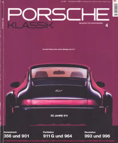 Porsche Klassik Heft 4 von 2.2013