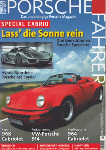 Porsche Fahrer Special Cabrio 1.2010