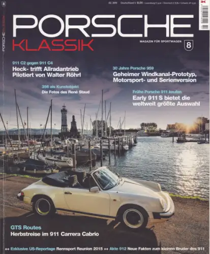 Porsche Klassik Heft 8 von 2.2015