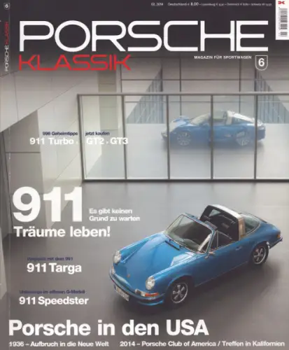 Porsche Klassik Heft 6 von 2.2014