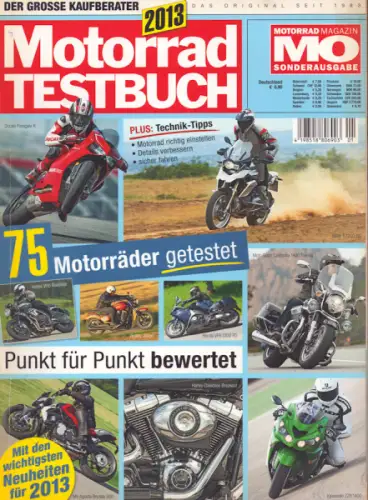 Motorrad MO Testbuch 2013