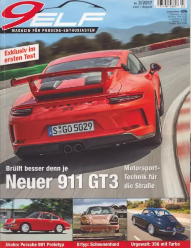 9 Elf Magazin für Porsche Enthusiasten 2017 Heft 3