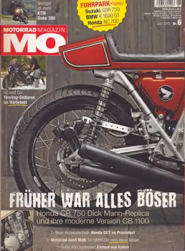 MO Motorrad Magazin 2013 Heft 6