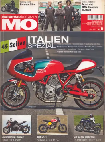 MO Motorrad Magazin 2012 Heft 6
