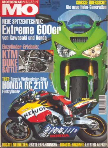 MO Motorrad Magazin 2003 Heft 1