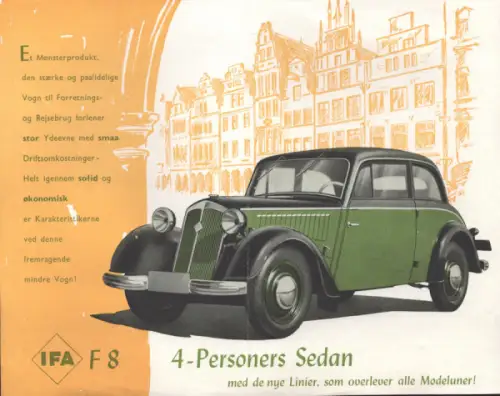 IFA F 8 Prospekt 1954