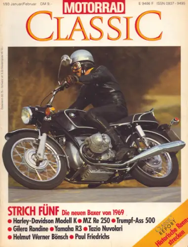 Motorrad Classic 1993 Heft 1