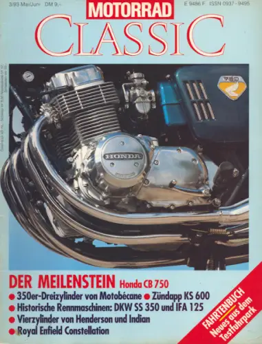 Motorrad Classic 1993 Heft 3
