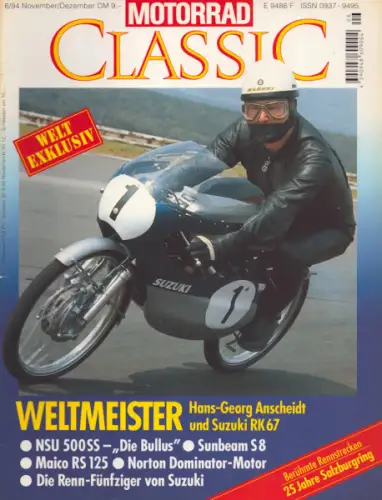 Motorrad Classic 1994 Heft 6