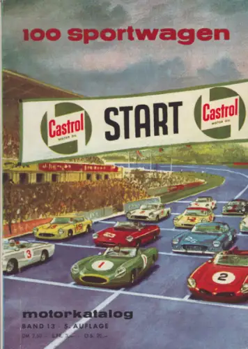Motorkatalog 100 Sportwagen Band 13 1961