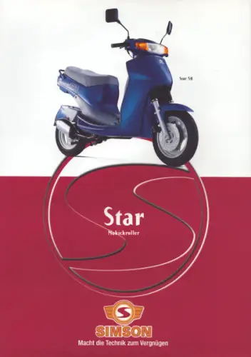 Simson Star Prospekt ca. 1996