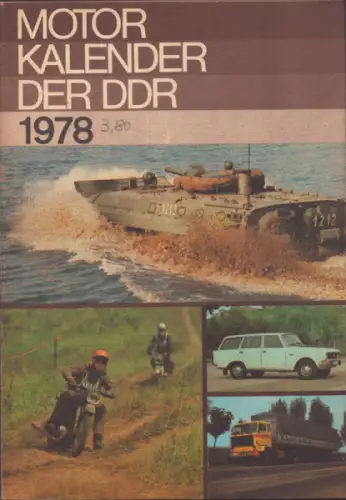 Motor-Kalender der DDR 1978