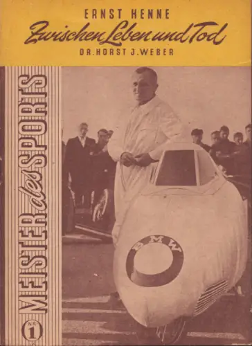 Dr. Horst Weber Ernst Henne Broschüre 1949