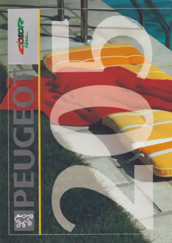 Peugeot 205 Color Line Prospekt 1992