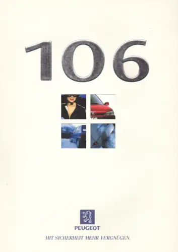 Peugeot 106 Prospekt 7.1997
