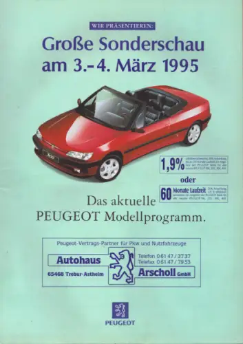Peugeot Programm 3.1995