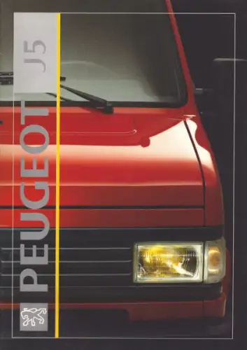 Peugeot J 5 Prospekt 6.1991