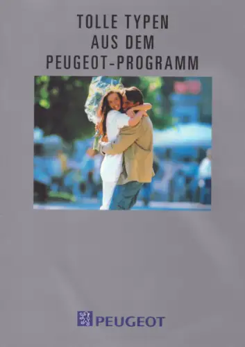 Peugeot Programm ca. 1992