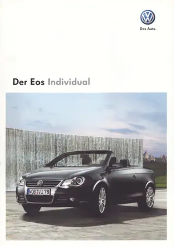 VW Eos Individual Prospekt 5.2009