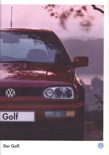 VW Golf 3 Prospekt 9.1996