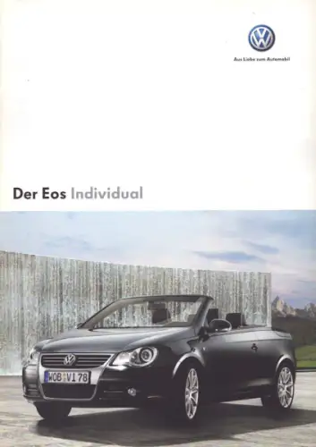 VW Eos Individual Prospekt 6.2007
