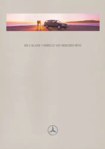 Mercedes-Benz C-Klasse T-Modelle Prospekt 8.1996