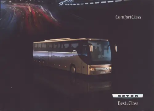 Setra 4 Bus Prospekte 9.2008