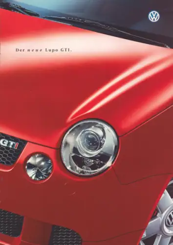 VW Lupo GTI Prospekt 9.2000