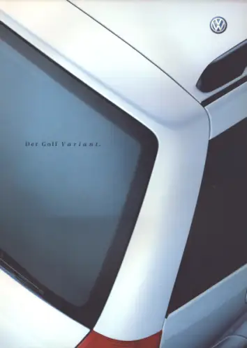 VW Golf 4 Variant Prospekt 4.2002